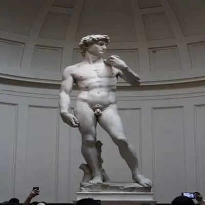 MICHELANGELO’S DAVID