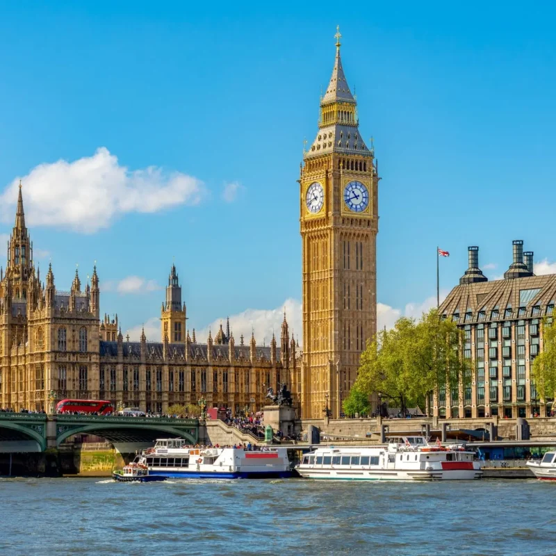 Big,Ben,Tower,Of,Houses,Of,Parliament,And,Westminster,Pier,