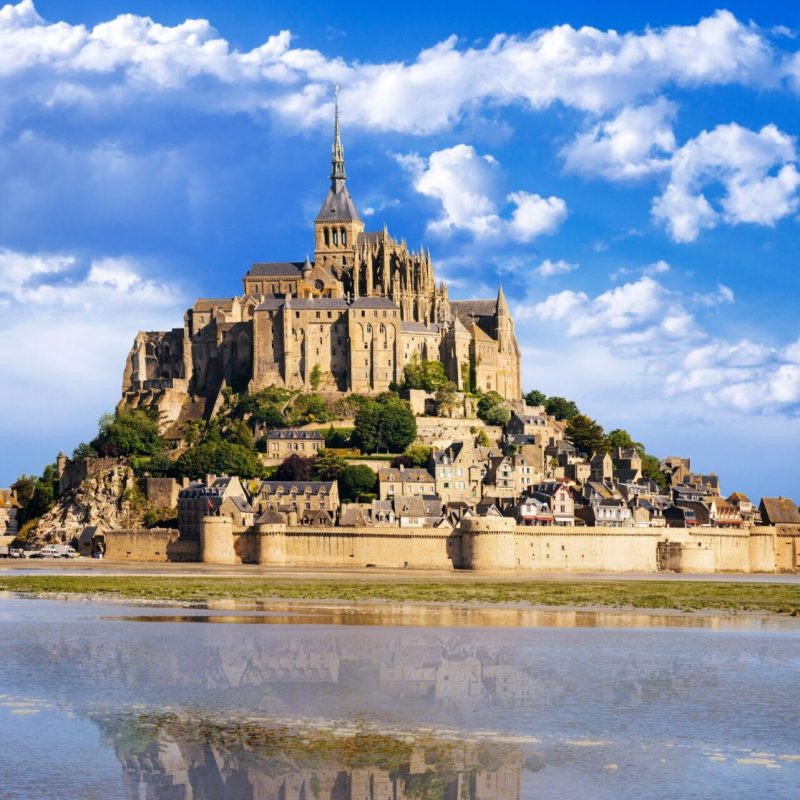 Mont,Saint,Michel,-,Normandy,-,France